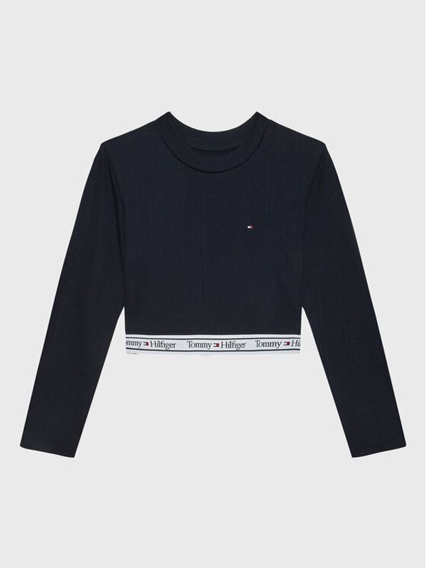 Tommy Hilfiger Tommy Hilfiger Блуза KG0KG07134 D Тъмносин Regular Fit