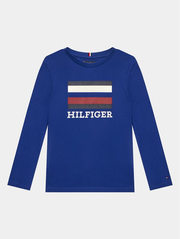 Tommy Hilfiger Tommy Hilfiger Блуза Logo KB0KB08331 D Тъмносин Regular Fit