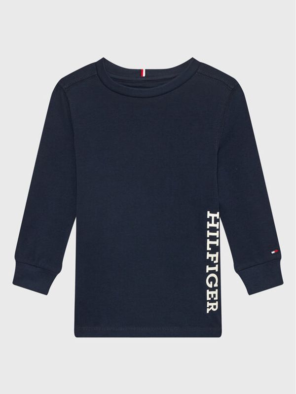 Tommy Hilfiger Tommy Hilfiger Блуза Monotype KB0KB08327 M Тъмносин Regular Fit