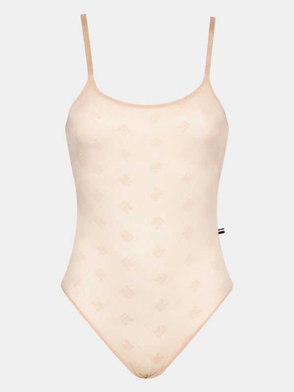 Tommy Hilfiger Tommy Hilfiger Боди UW0UW04478 Бежов