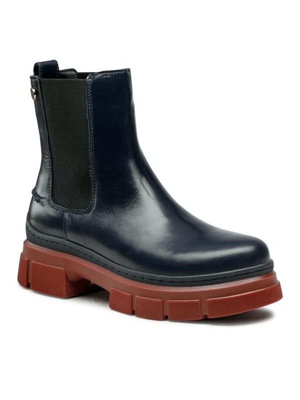 Tommy Hilfiger Tommy Hilfiger Боти тип челси Preppy Outdoor Low Boot FW0FW06649 Тъмносин