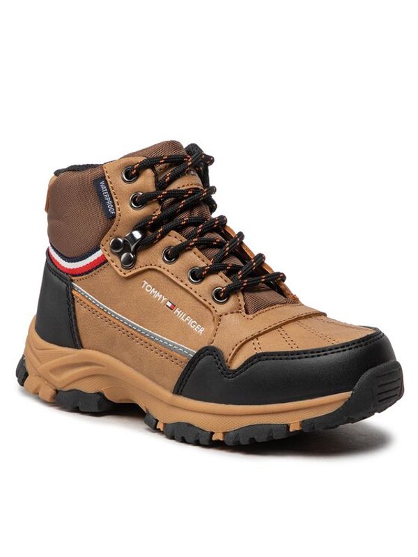 Tommy Hilfiger Tommy Hilfiger Ботуши Tech Bootie T3B5-32540-148 M Кафяв