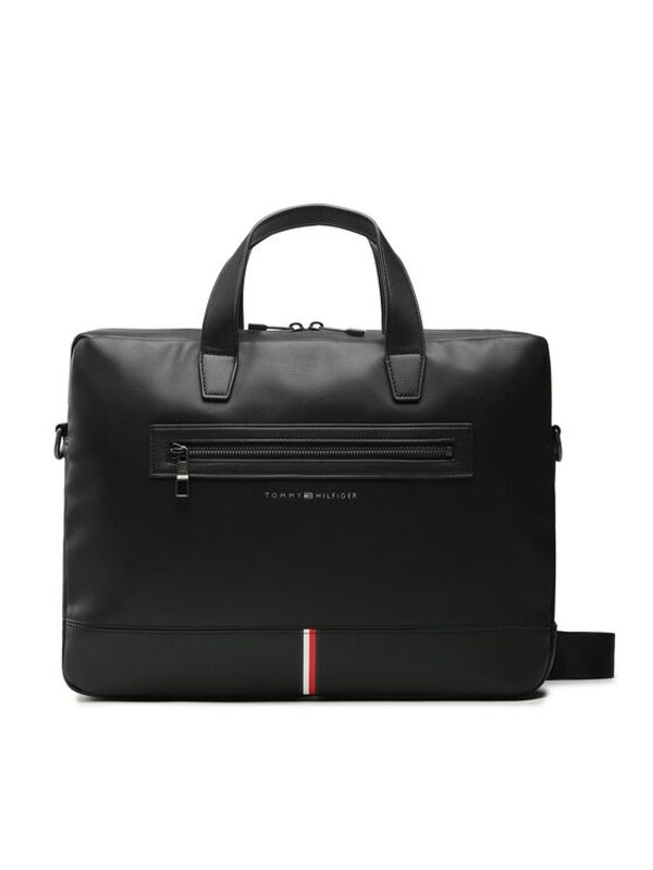 Tommy Hilfiger Tommy Hilfiger Чанта за лаптоп Corporate Computer Bag AM0AM10928 Черен