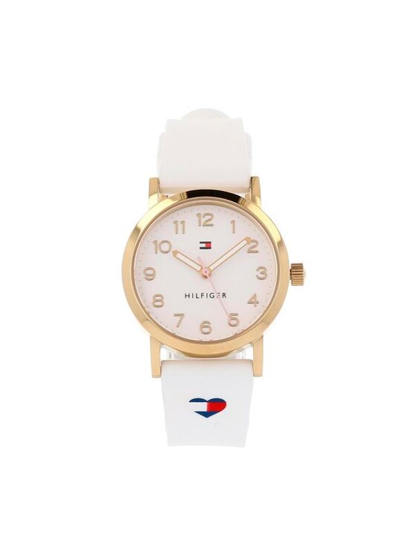 Tommy Hilfiger Tommy Hilfiger Часовник Girls Communion 1720039 Бял