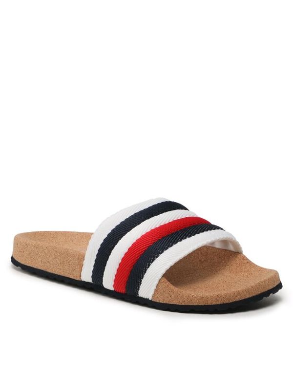 Tommy Hilfiger Tommy Hilfiger Чехли Corporate Cork Pool Slide FM0FM04466 Цветен
