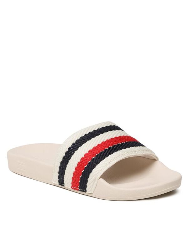 Tommy Hilfiger Tommy Hilfiger Чехли Essential Pool Slide FW0FW07151 Екрю