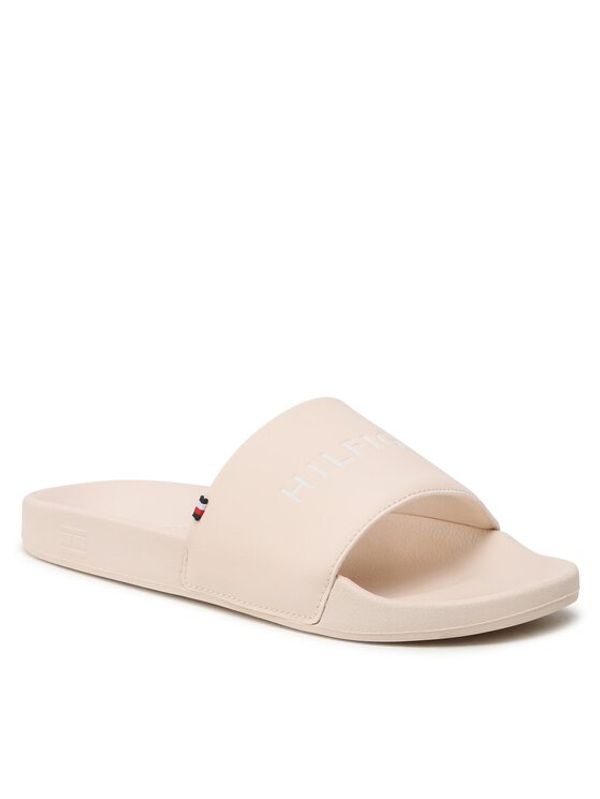 Tommy Hilfiger Tommy Hilfiger Чехли Feminne Seasonal Slide FW0FW07257 Бежов