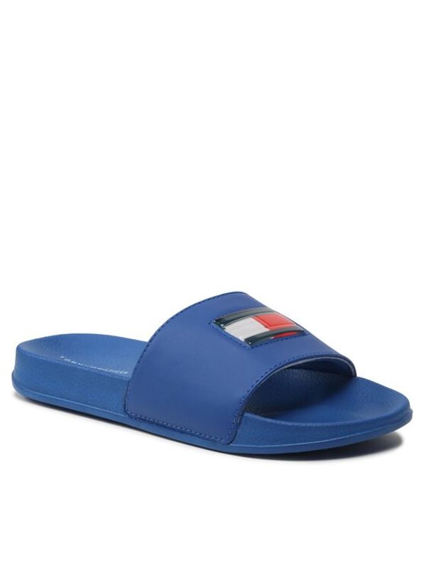 Tommy Hilfiger Tommy Hilfiger Чехли Flag Pool Slide T3B0-32930-1172 S Син