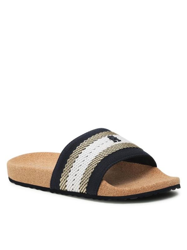Tommy Hilfiger Tommy Hilfiger Чехли Fresh Webbing Slide FW0FW06983 Тъмносин