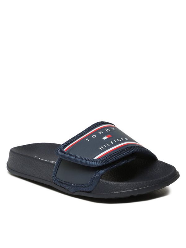 Tommy Hilfiger Tommy Hilfiger Чехли Maxi Velcro Pool Slide T3B0-32934-1172 M Тъмносин