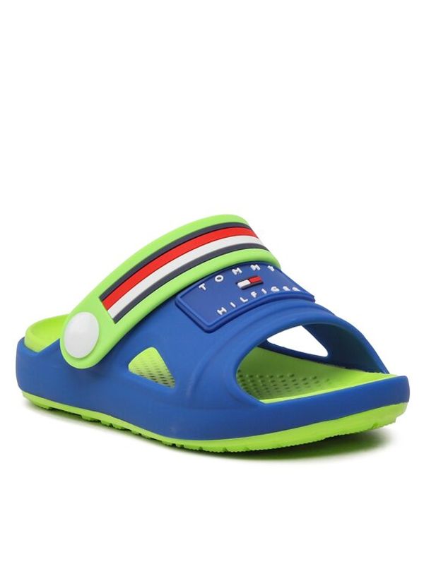 Tommy Hilfiger Tommy Hilfiger Чехли Stripes Comfy Sandal T3X2-32914-0083 M Син