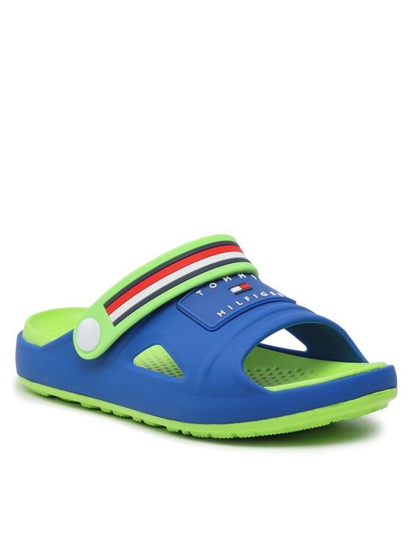 Tommy Hilfiger Tommy Hilfiger Чехли Stripes Comfy Sandal T3X2-32914-0083 S Син