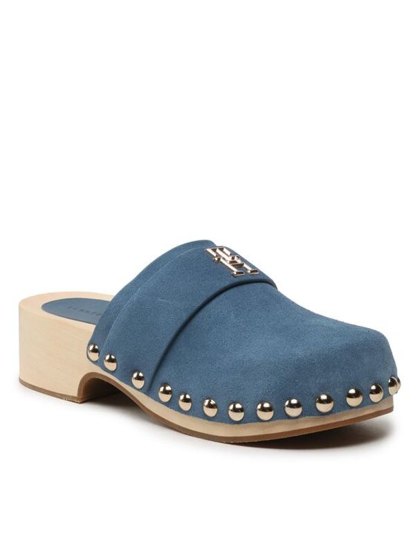 Tommy Hilfiger Tommy Hilfiger Чехли Th Clog Suede FW0FW07171 Тъмносин
