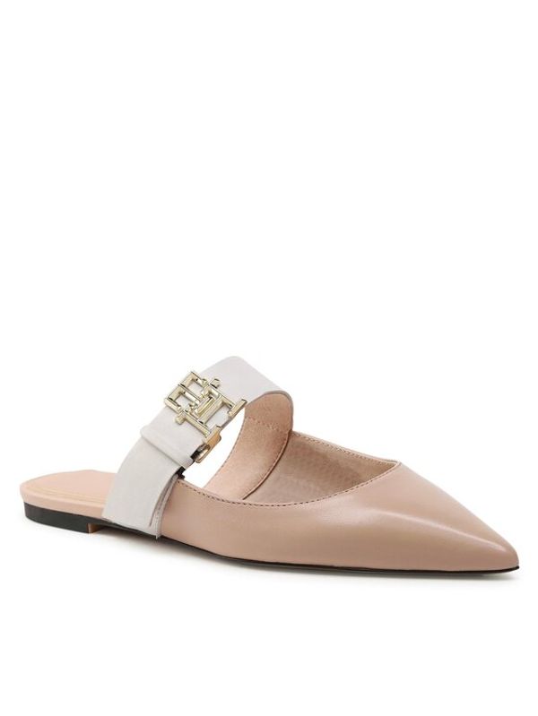 Tommy Hilfiger Tommy Hilfiger Чехли Th Pointy Feminne Mule FW0FW06997 Розов