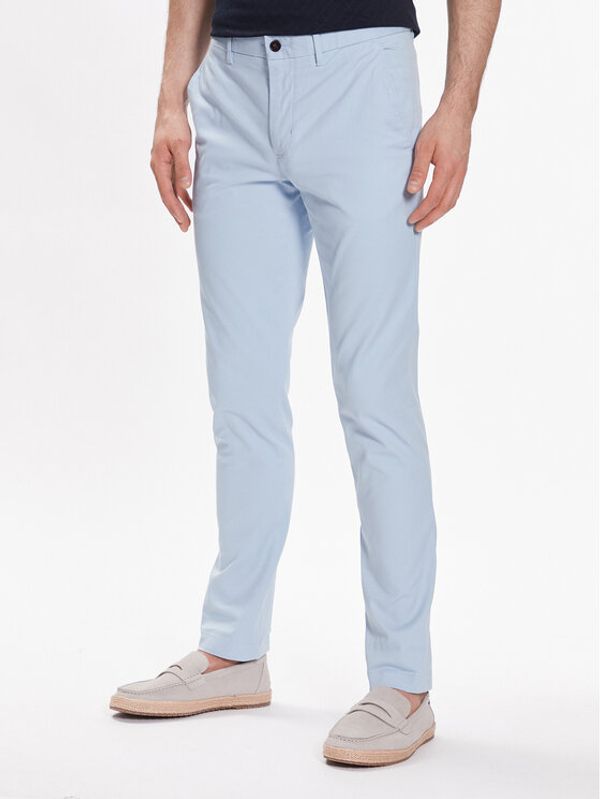 Tommy Hilfiger Tommy Hilfiger Чино панталони Bleecker 1985 MW0MW26619 Син Slim Fit