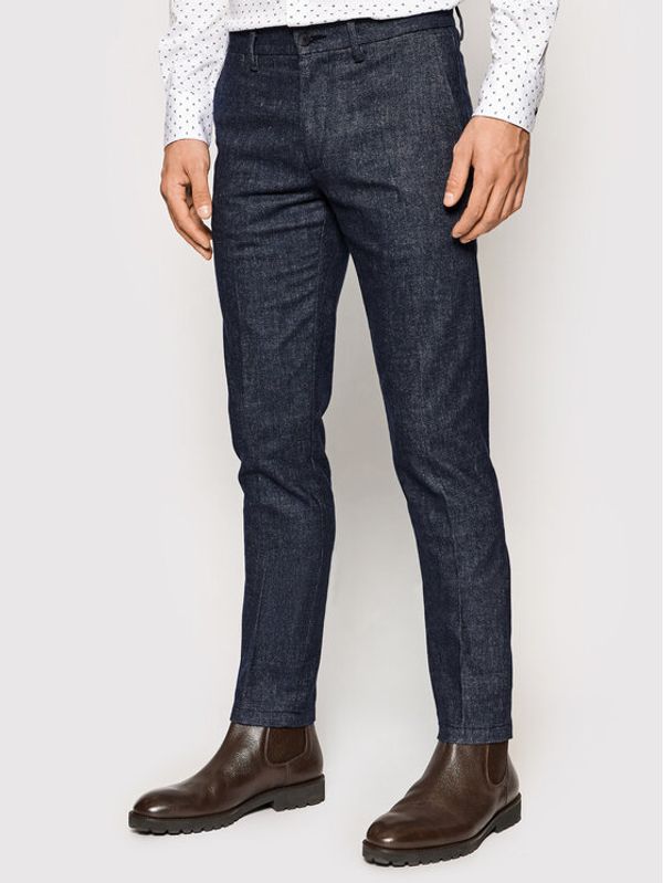 Tommy Hilfiger Tommy Hilfiger Чино панталони Bleecker MW0MW19861 Тъмносин Slim Fit