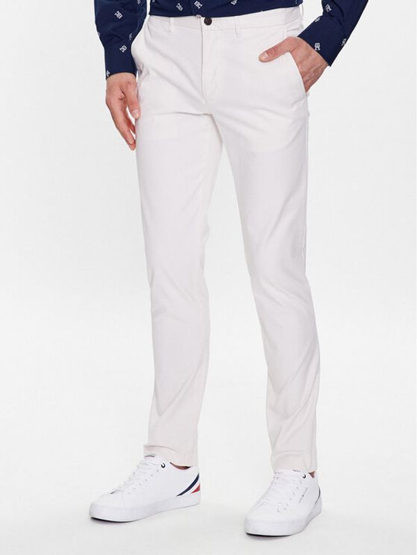 Tommy Hilfiger Tommy Hilfiger Чино панталони Bleecker MW0MW26619 Екрю Slim Fit