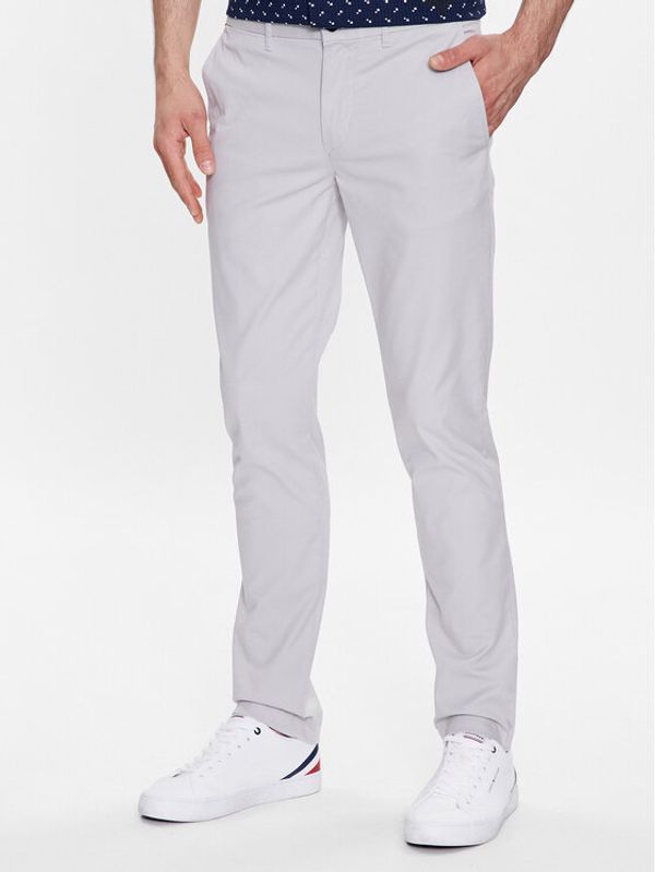 Tommy Hilfiger Tommy Hilfiger Чино панталони Bleecker MW0MW26619 Сив Slim Fit