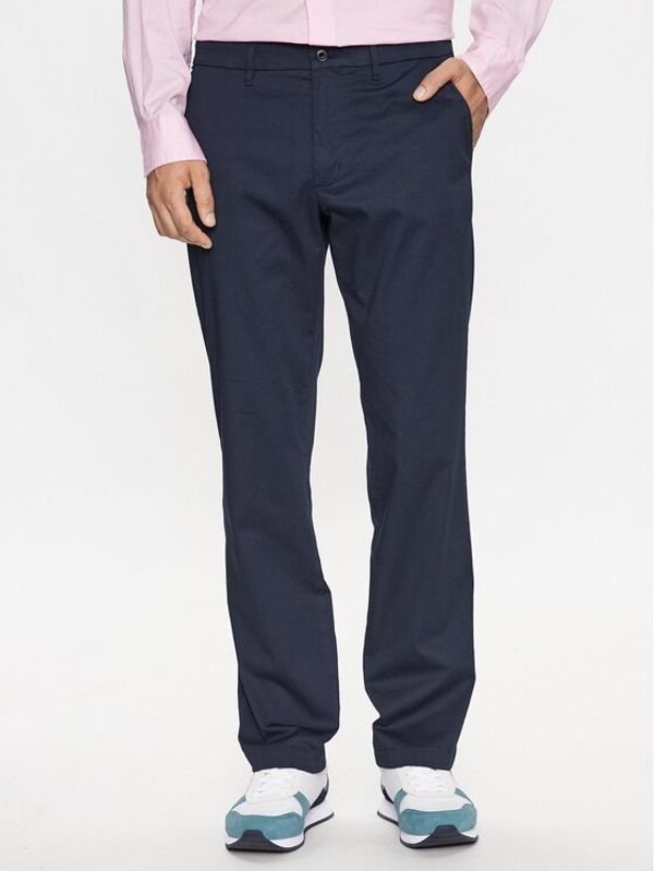 Tommy Hilfiger Tommy Hilfiger Чино панталони Denton MW0MW28636 Тъмносин Straight Fit