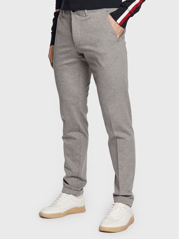 Tommy Hilfiger Tommy Hilfiger Чино панталони Hampton MW0MW29663 Сив Slim Fit
