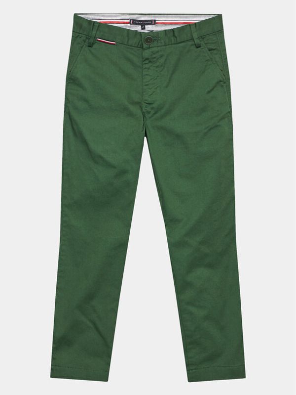Tommy Hilfiger Tommy Hilfiger Чино панталони KB0KB08609 D Зелен Slim Fit