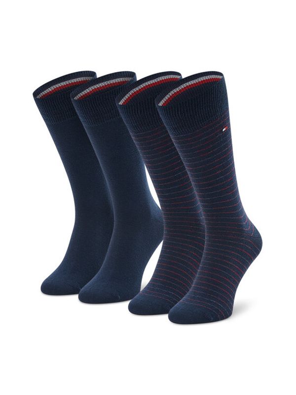 Tommy Hilfiger Tommy Hilfiger Чорапи дълги мъжки 100001496 Тъмносин