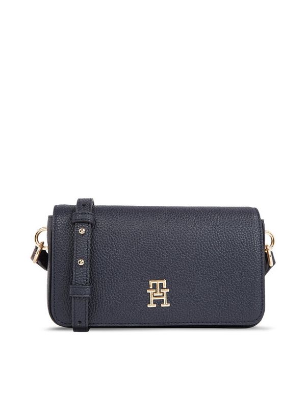 Tommy Hilfiger Tommy Hilfiger Дамска чанта Emblem AW0AW15180 Тъмносин