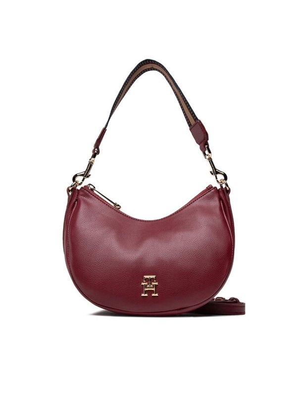 Tommy Hilfiger Tommy Hilfiger Дамска чанта Life Shoulder Bag AW0AW13135 Бордо