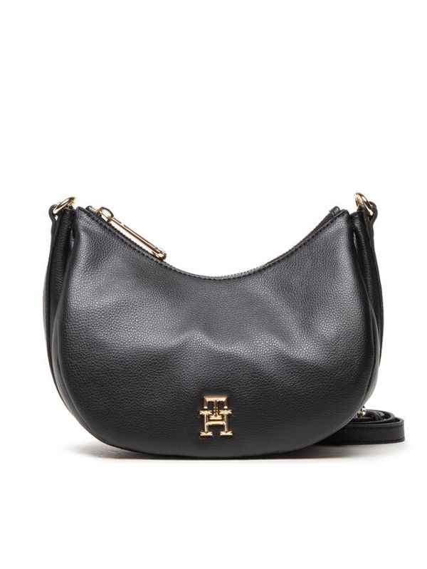 Tommy Hilfiger Tommy Hilfiger Дамска чанта Life Shoulder Bag AW0AW13135 Черен