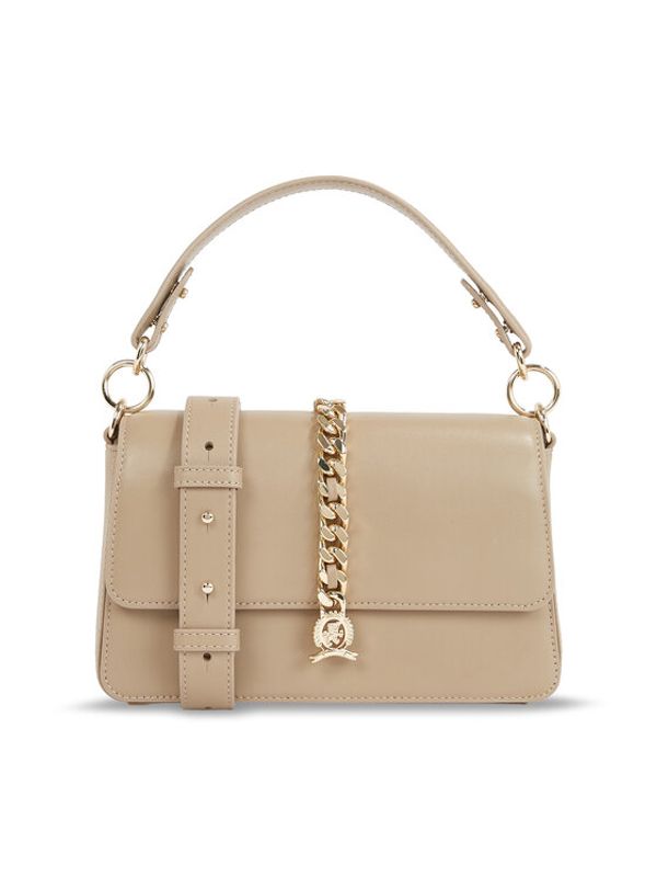 Tommy Hilfiger Tommy Hilfiger Дамска чанта Luxe Leather Crossover AW0AW15289 Бежов