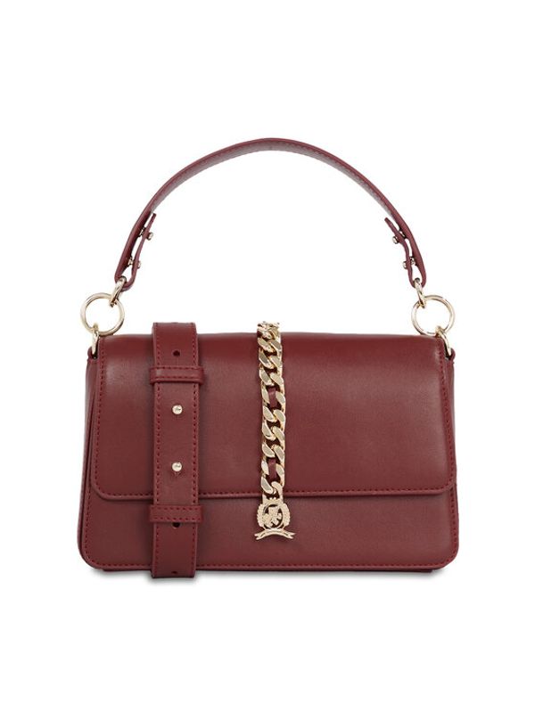 Tommy Hilfiger Tommy Hilfiger Дамска чанта Luxe Leather Crossover AW0AW15289 Червен