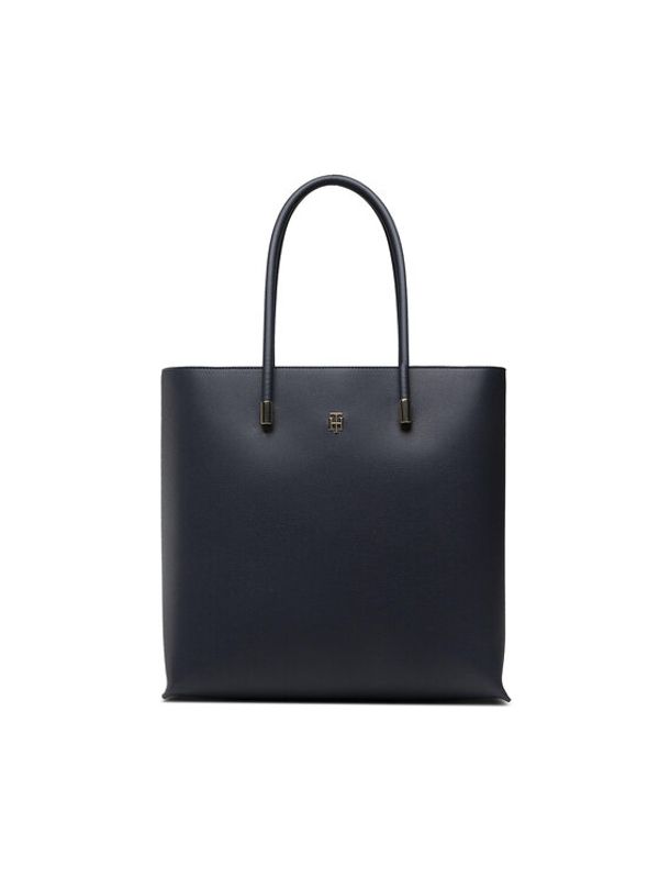 Tommy Hilfiger Tommy Hilfiger Дамска чанта New Casual Tote AW0AW13180 Тъмносин