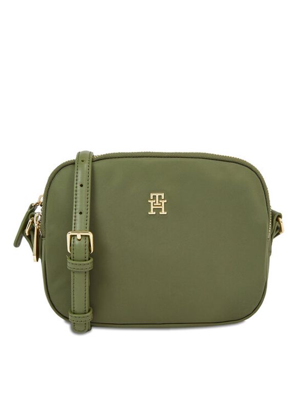 Tommy Hilfiger Tommy Hilfiger Дамска чанта Poppy Crossover AW0AW15220 Зелен