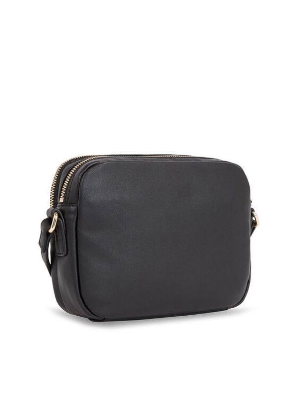 Tommy Hilfiger Tommy Hilfiger Дамска чанта Poppy Plus Crossover AW0AW15235 Черен