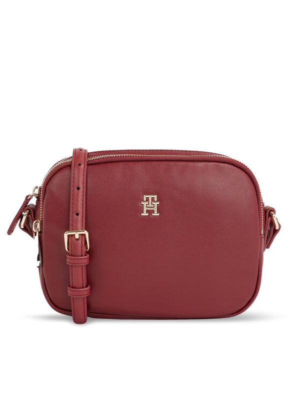 Tommy Hilfiger Tommy Hilfiger Дамска чанта Poppy Plus Crossover AW0AW15235 Червен