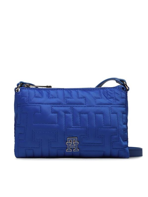 Tommy Hilfiger Tommy Hilfiger Дамска чанта Th Chic Nylon Crossover AW0AW14867 Син