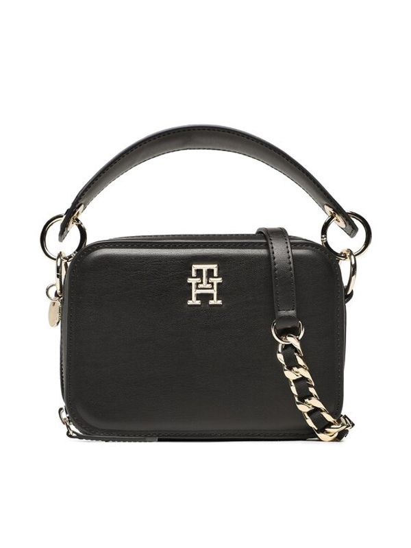 Tommy Hilfiger Tommy Hilfiger Дамска чанта Th Chic Trunk AW0AW14781 Черен