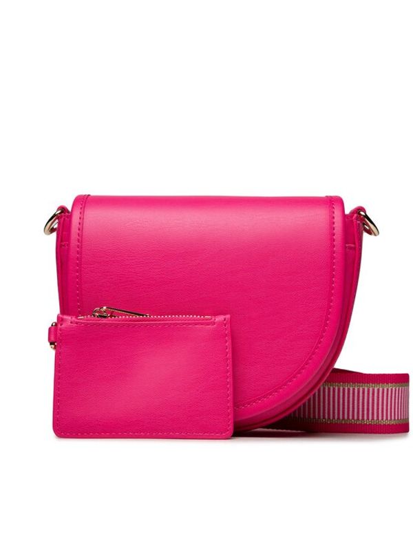 Tommy Hilfiger Tommy Hilfiger Дамска чанта Th City Summer Saddle Bag AW0AW14877 Розов