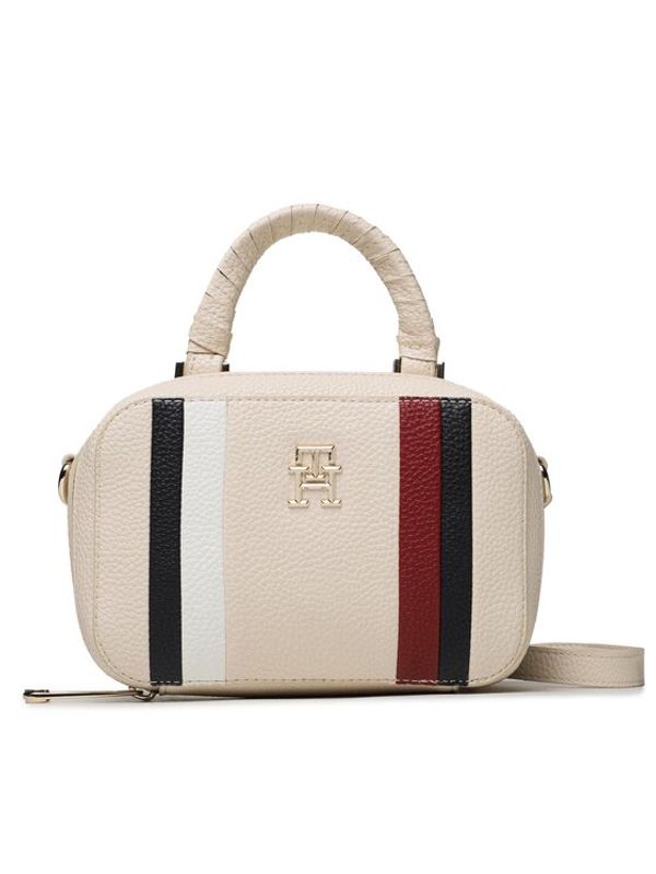 Tommy Hilfiger Tommy Hilfiger Дамска чанта Th Emblem Trunk Corp AW0AW15113 Бежов