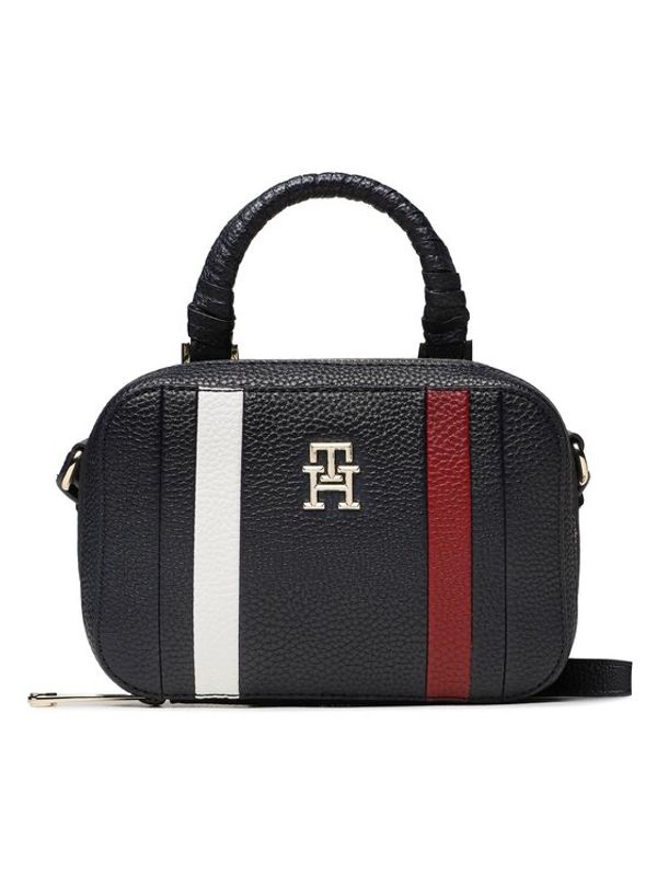 Tommy Hilfiger Tommy Hilfiger Дамска чанта Th Emblem Trunk Corp AW0AW15113 Тъмносин