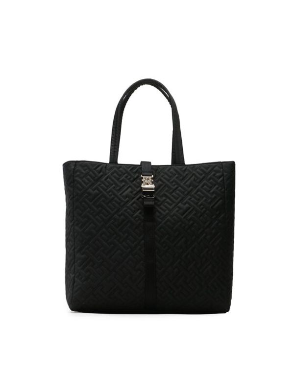 Tommy Hilfiger Tommy Hilfiger Дамска чанта Th Flow Tote AW0AW14495 Черен