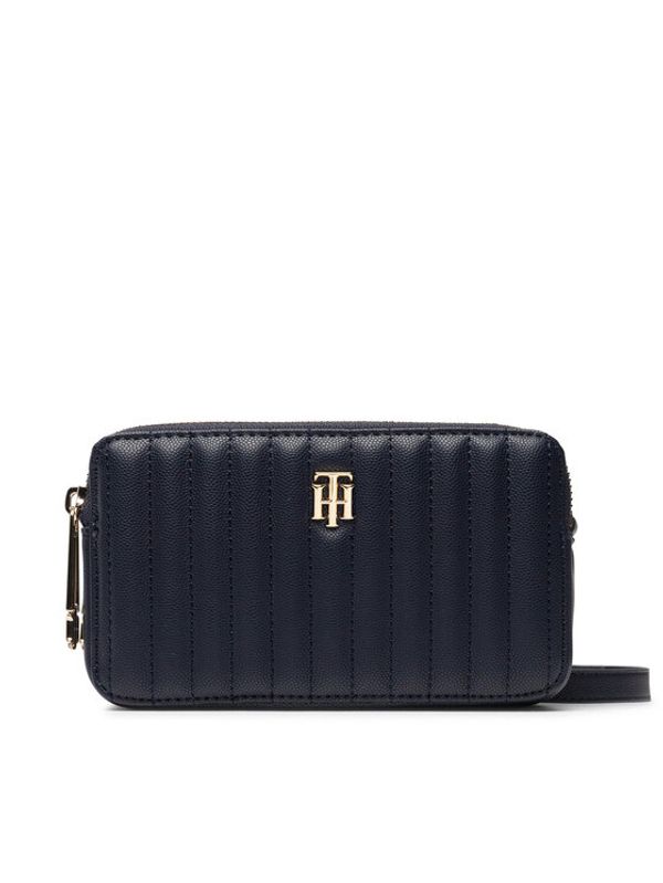 Tommy Hilfiger Tommy Hilfiger Дамска чанта Th Timeless Camer Bag Quilted AW0AW13143 Тъмносин