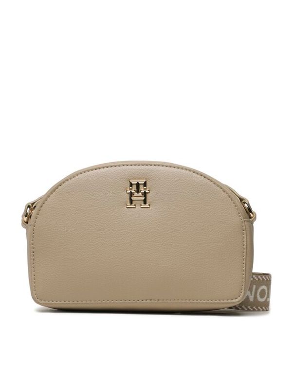Tommy Hilfiger Tommy Hilfiger Дамска чанта Tommy Life Half Moon Camera Bag AW0AW14471 Бежов