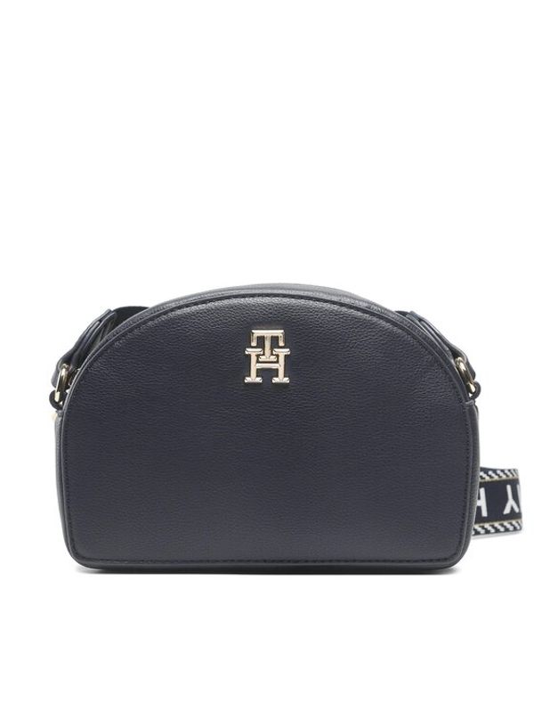 Tommy Hilfiger Tommy Hilfiger Дамска чанта Tommy Life Half Moon Camera Bag AW0AW14471 Тъмносин