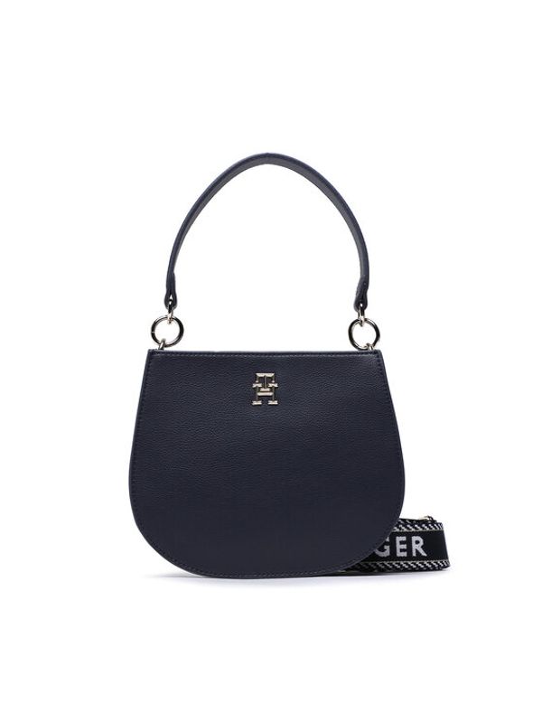 Tommy Hilfiger Tommy Hilfiger Дамска чанта Tommy Life Med Crossover AW0AW14472 Тъмносин