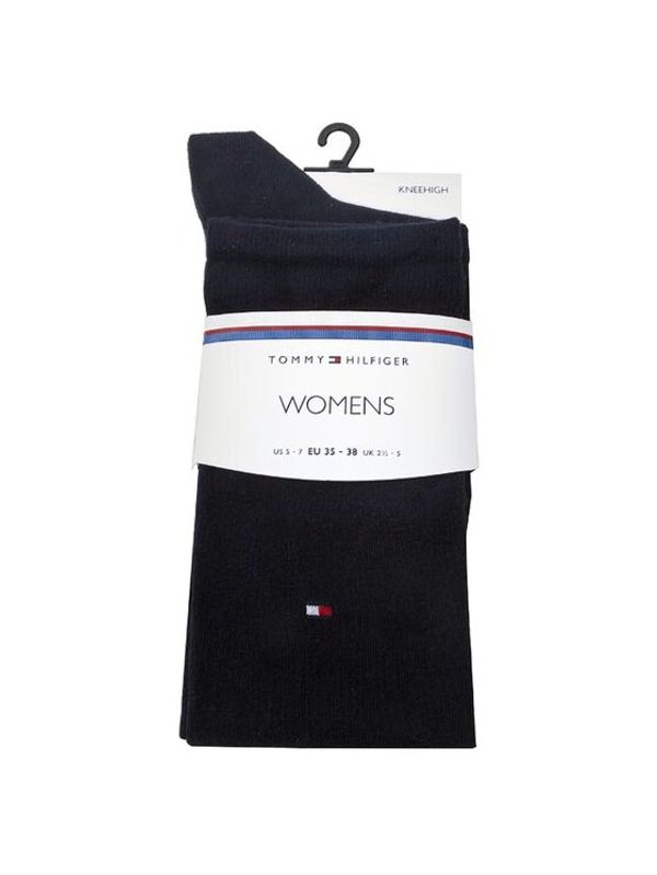 Tommy Hilfiger Tommy Hilfiger Дамски чорапи над коляното 443030001 Син