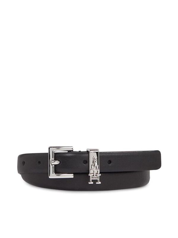 Tommy Hilfiger Tommy Hilfiger Дамски колан Th Feminine 2.0 AW0AW15374 Черен