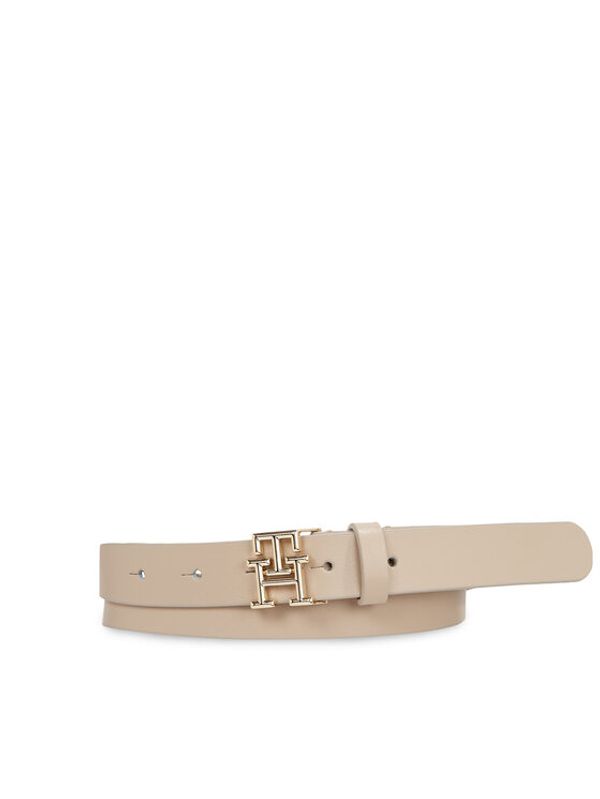 Tommy Hilfiger Tommy Hilfiger Дамски колан Th Logo 2.5 AW0AW15901 Бежов
