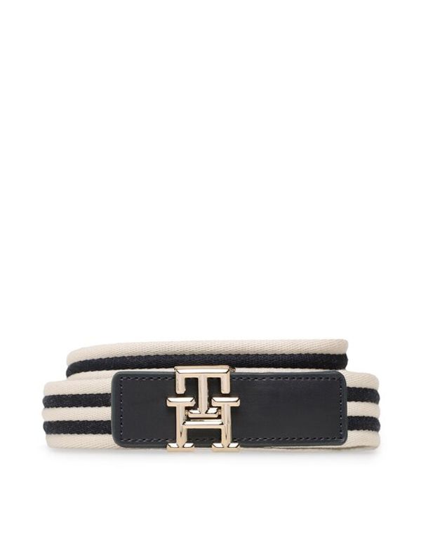 Tommy Hilfiger Tommy Hilfiger Дамски колан Th Lux Webbing 3.0 Cb AW0AW14629 Тъмносин