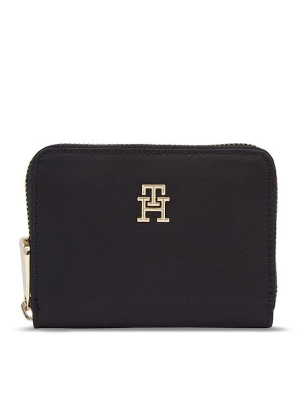 Tommy Hilfiger Tommy Hilfiger Дамски портфейл Poppy Med Za AW0AW15278 Черен